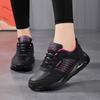 Fashion Women Running Shoes for Gym Waterproof Black Sneakers Sports Chunky Platform Fashion Autumn Non-slip Casual Ladies Fitness Walki