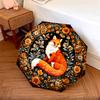1 PC Automatic Folding Umbrella - Flowers and Animals Pattern, Portable & Foldable Design with 8 Ribs, Christmas Birthday Gifts