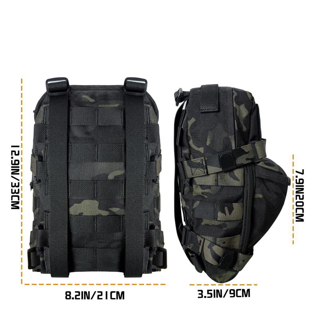 500D Nylon Hydration backpack for tactical vest and backpacl