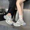 Wind Daddy shoes women's new sports and leisure shoes couple's versatile platform running shoes men