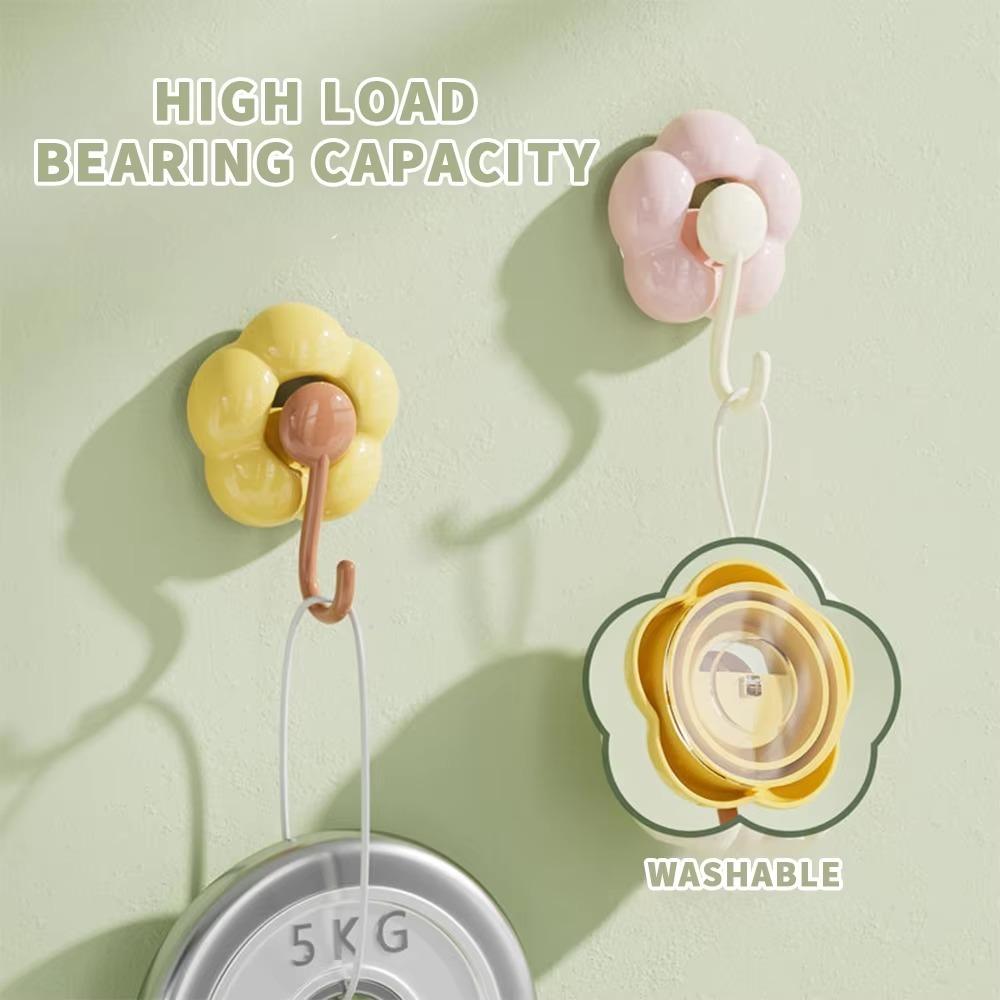 Self-adhesive Suction Cup Hanger Removable Punch-free Clothes Hangers for Shower Bathroom