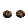 2Pcs 2 Cm Round Cabochon Gem Beads Stone for DIY Jewlery Findings Craft Purple