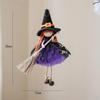 Kid Toy Broom Girl Angel Pendant Hanging Witch Figurine Handicraft  Party Supplies