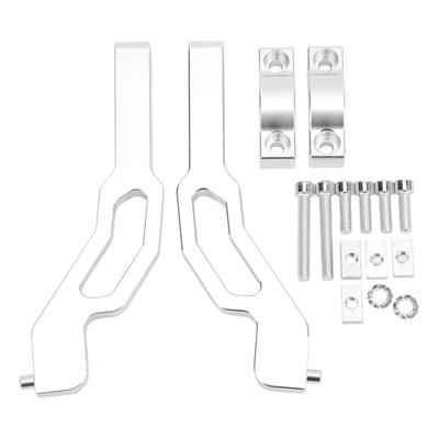 Snowmobile Sentinel Handguard Mount Brackets Kit Aluminum Replacement for Polaris 600 800 850
