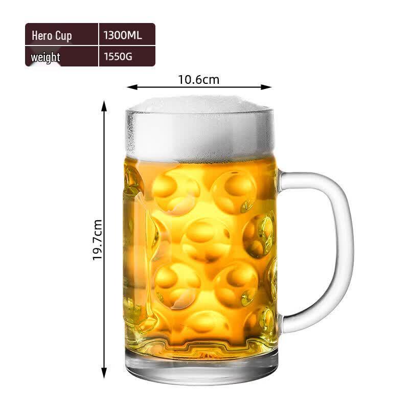 Qiwei Large Capacity Craft Beer Mug