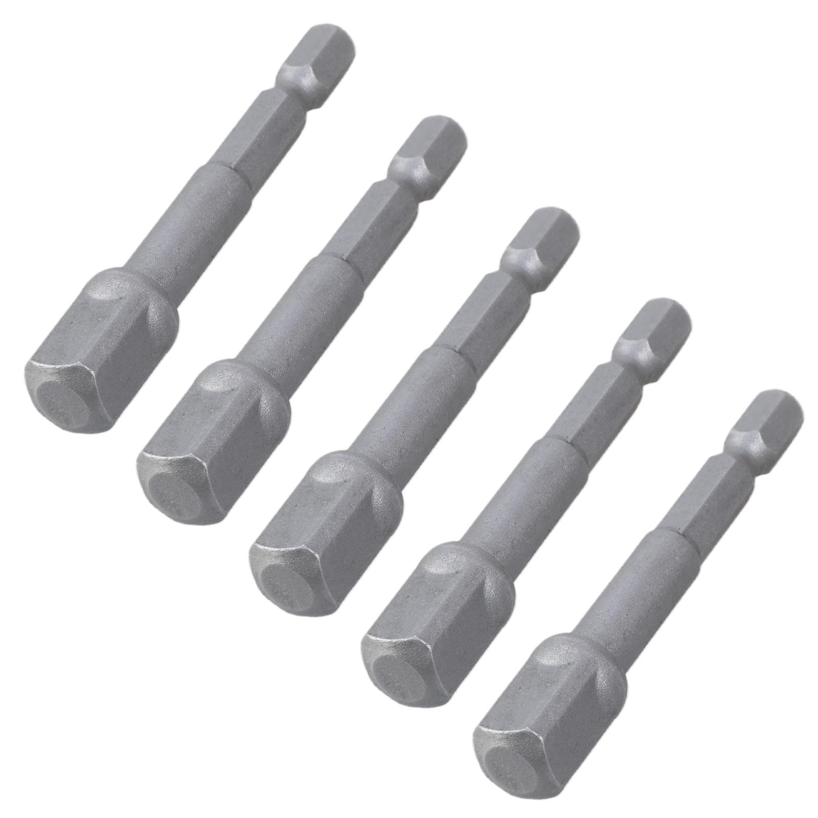 

5 шт. адаптер для торцевого ключа на 1/4-дюймовый квадратный шестигранный адаптер на 1/4-дюймовый набор гаечных ключей с удлинителем