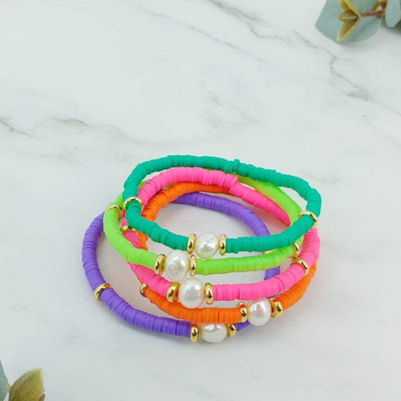 

LALA Pearl Bead Bracelet (Set of 5) FREE