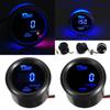 Automotive 52mm Water Oil Temperature Speed Voltage Meter With Abs Aluminum Finish For Car Modification