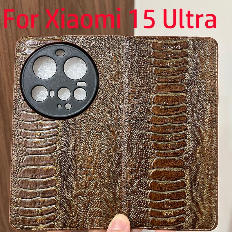 Magnetic Genuine Leather Skin Flip Wallet Phone Case Cover Book on For Xiaomi Mi 17t 17 15 15T 14 14T 13 13T Pro Max Ultra 5G