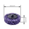 2 Inch Nylon Fiber Sanding Discs Wet Dry Sanding Discs Flap Disc for Die Grinder Surface Prep Strip Grind Polishing