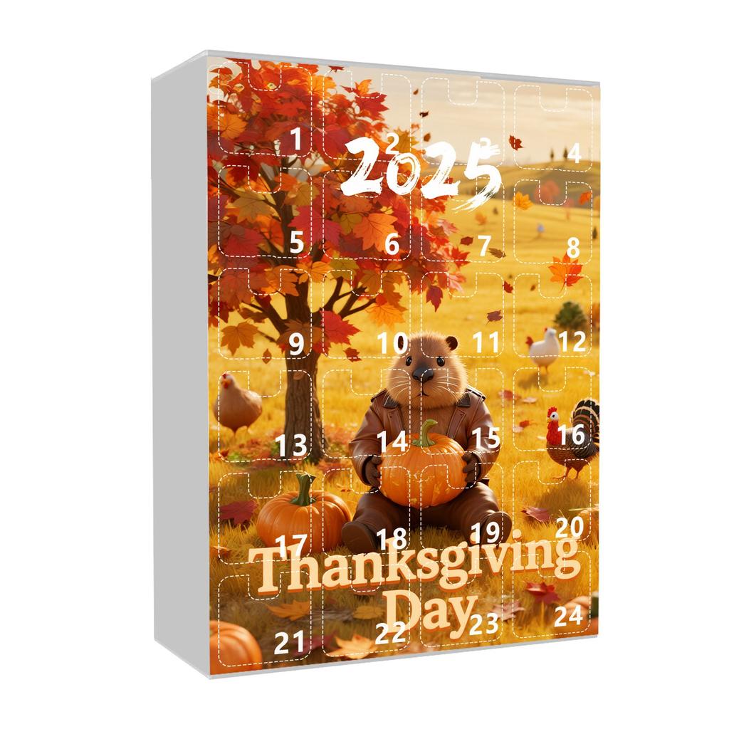 2D Advent Calendar 24 Days Countdown Calendar With Musical Character Collectibles, Advent Calendar