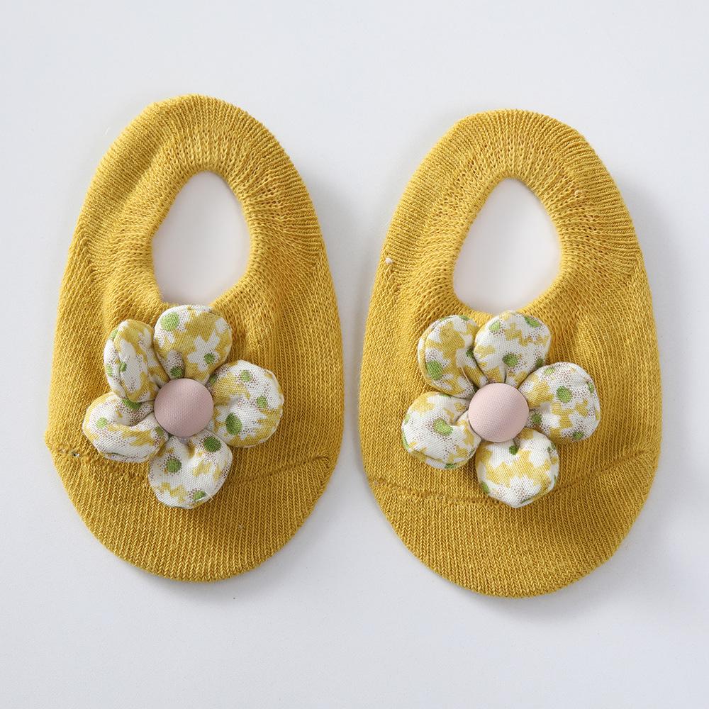 New Little Flower Butterfly Baby Socks Spanish English Style Baby Socks INS Princess Socks Boat Socks Floor Socks