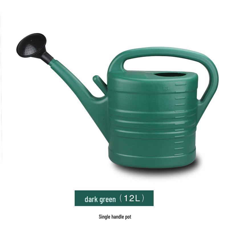 Large Capacity Long Spout Plastic Watering Can with Spray Function - 3L To 12L
