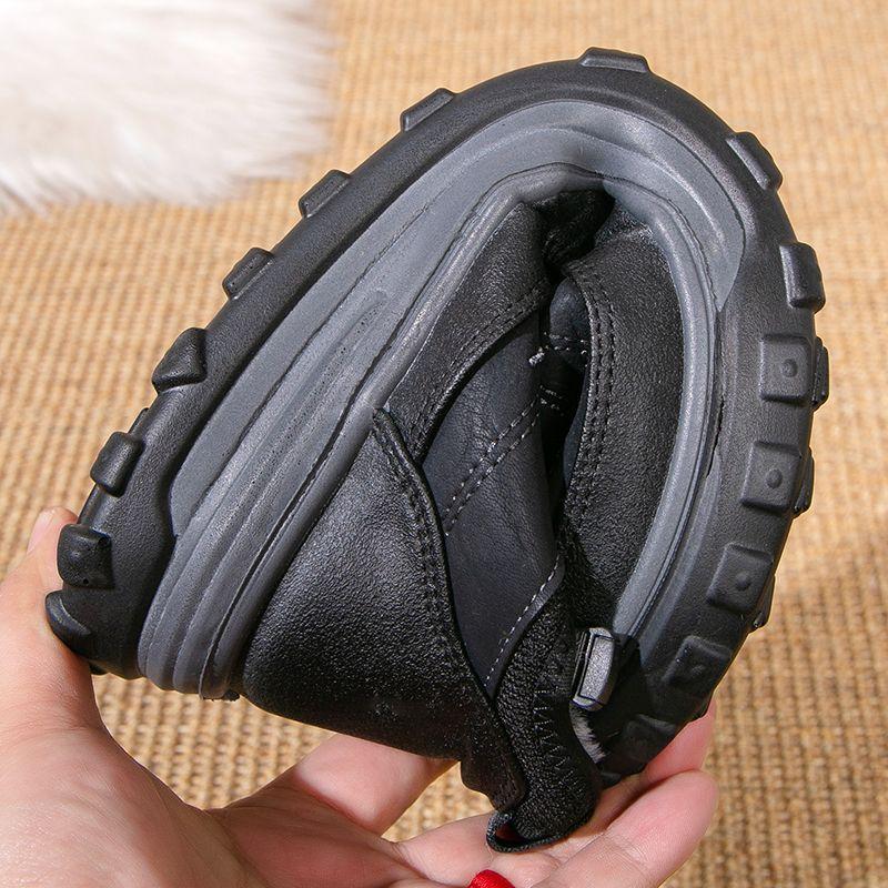 Cotton shoes men's winter casual piled thickened cotton boots outdoor sports snow boots