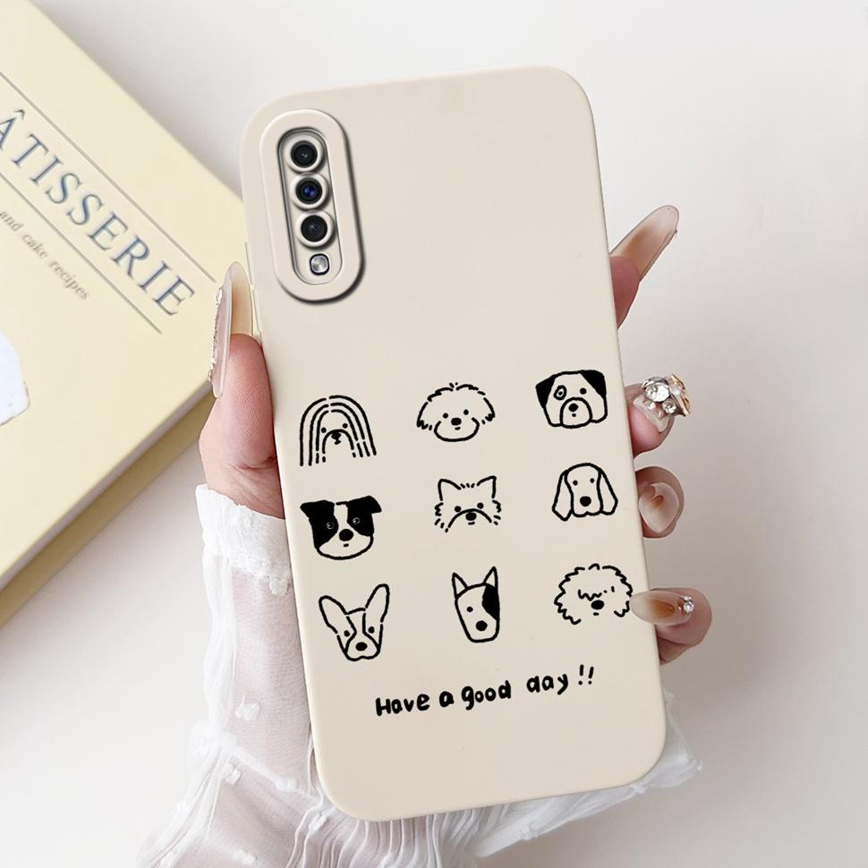 Protector Cover For Samsung Galaxy A50 Case Floral Animals Silicone Soft Coque for Samsung A50 SM-A505FN Case Phone Bags