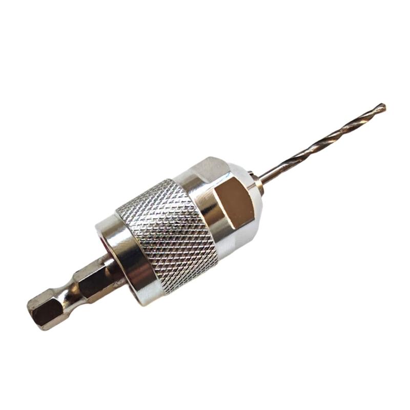 Strong Grips Mini Chucking Electric Drill Bit with 3 Jaw Clamps Suitable for Secure Tool Attachment In Various Applications