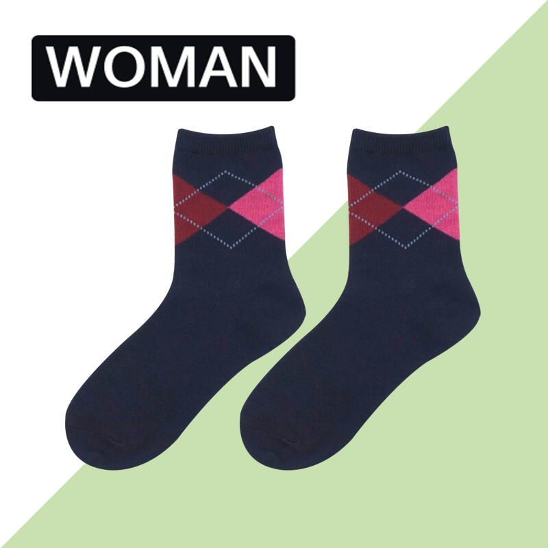 Women s Argyle Socks - Navy Navy