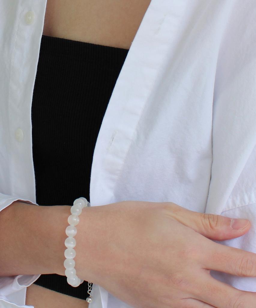 Chorock Dot Bracelet (Selenite)