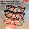 3pcs Vintage Reading Glasses for Women Men - Everyday & Formal Use, Minimalist Eyewear, Unisex Eyewear