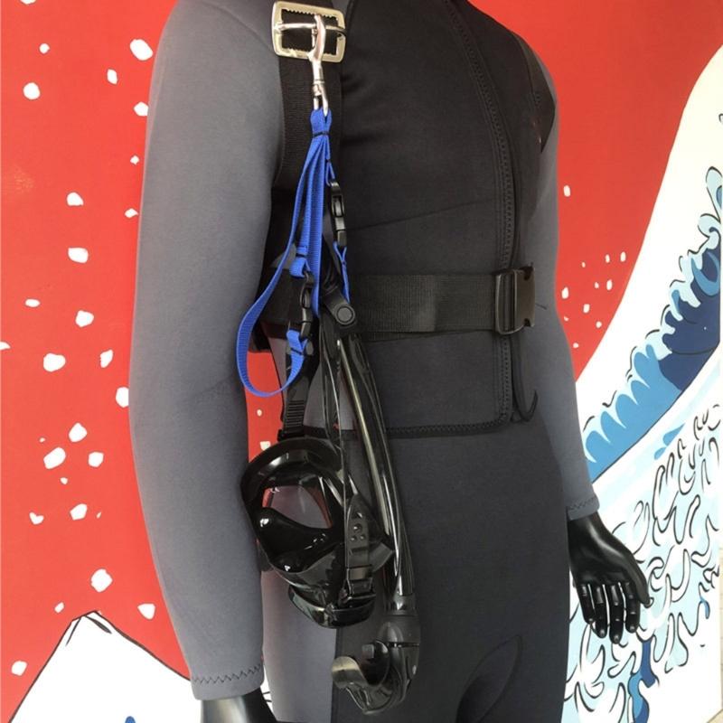 Snap Diving Accessory Clip Scubas Diving Accessories Holders for Flippers and Face with Dives Flag Straps