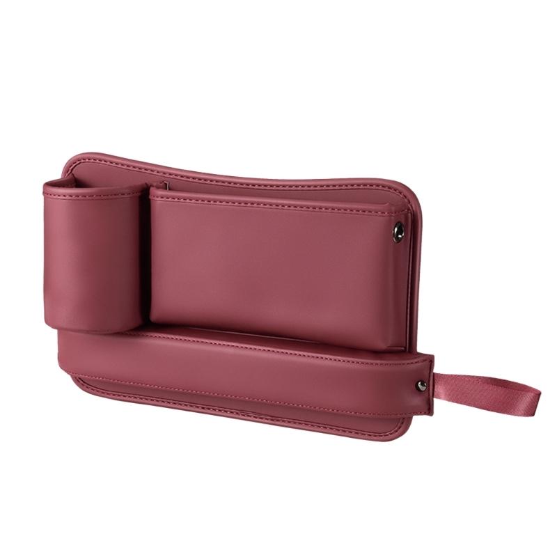 Car Seat Gaps Organizers, PU Leather Car Seat Gaps Filler Organizers Universal Adjustable Gaps Filler for Phone Cups