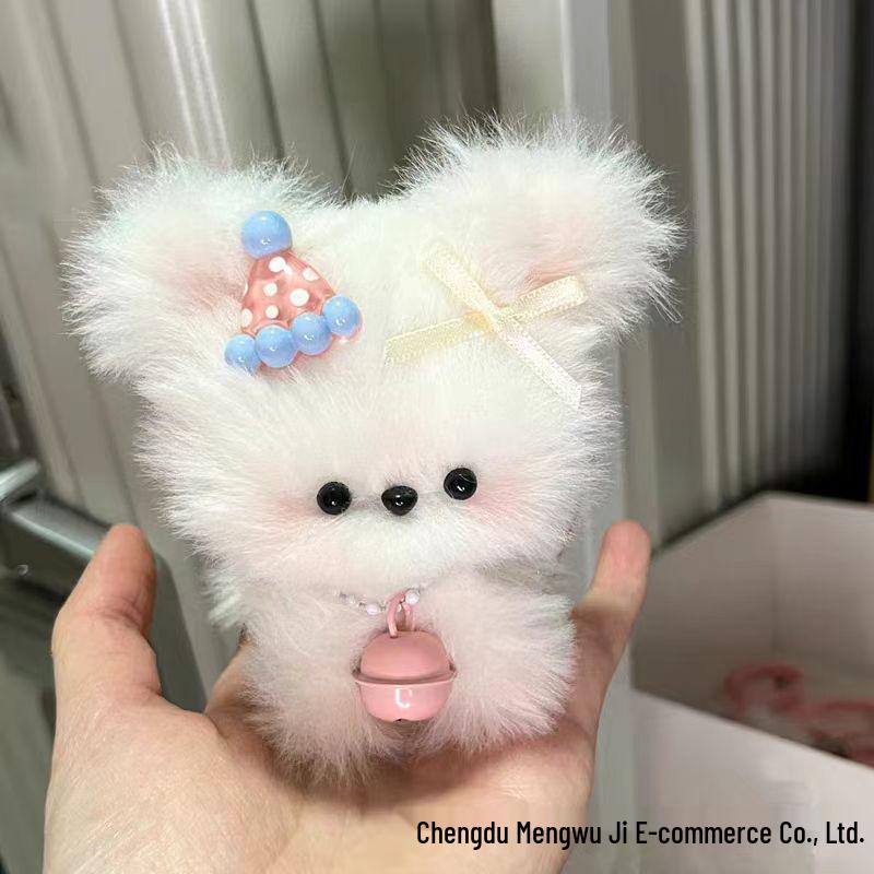Twisty Stick Puppy DIY Plush Doll Kit - Cute Handmade Toy for Kids