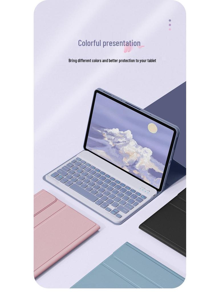 Kompatible Lenovo Pad 10.6 Tastaturhülle für Xiaoxin M10 Plus 3. Generation (Italienisch Bluetooth)