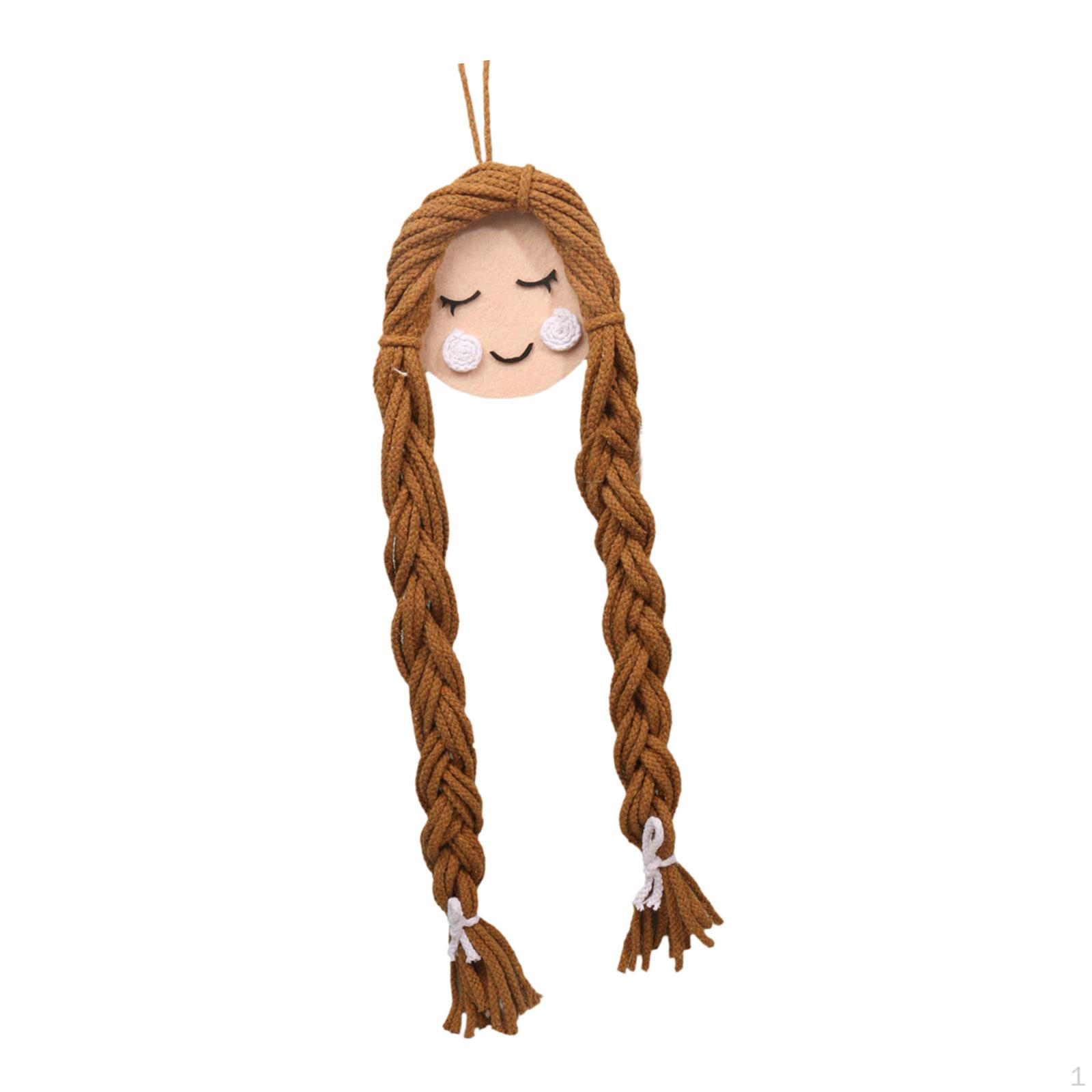 

Тримач для бантиків для волосся Органайзер для пов язок, Тримач, з гачком, Дисплей, для дівчаток, Настінний декор коричневий