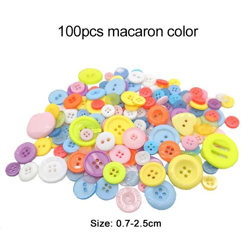 Colorful Craft Kit for Kids DIY Toys Puzzle Handicraft Toys Variety Craft Supplies Set Twisting Rod Plush Ball Button TMZ