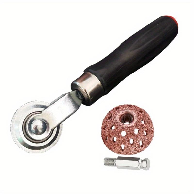 Tire Repair Patch Tools Kit Tire Patch Roller with Tire Wheel Repair Grinding Head Buffing Wheel for Air Tire Buffer