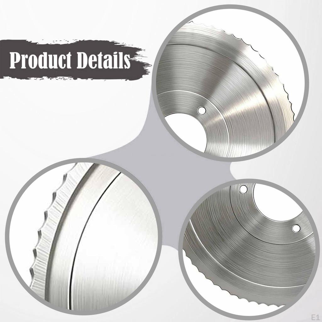 Manual Bread Slicer Blade Food Attachment Crispy Baking Easy Clean 1Pc