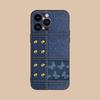 Jeans Texture Mobile Phone Case for iPhone 17 16 15 14 13 12 11 X XR XS 8 7 Air Pro Max Plus Mini Colorful Cover Cover Pretty