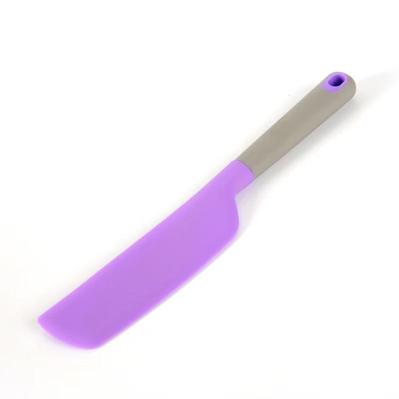 One Piece Silicone Scraper Baking Cake Cream Silicone Spatula for Home Salad Jam Mixing Knife
