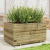 VidaXL Planter 90x60x49.5 Cm Impregnated Pine Wood, Outdoor Planter, Flower Box, Plant Box, Planter Box of 847387