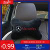 GLC GLB Car Headrest Cover Auto Seat Cover Head Neck Rest Cushion Neck Pillow Seat Cover for Mercedes Benz New B/C/E GLC GLK CL