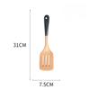 Cooking Spatula Ergonomics Design Fine Workmanship Easy To Clean Durable Serving Spoon Paddle for Home