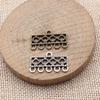 Geometric Flower Multi Loop Connectors Metal Links For Earrings Accessories Parts