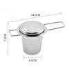 304 Stainless Steel Tea Strainer, Household Tea Infuser, Tea Filter, Long Handle with Lid, Tea Set