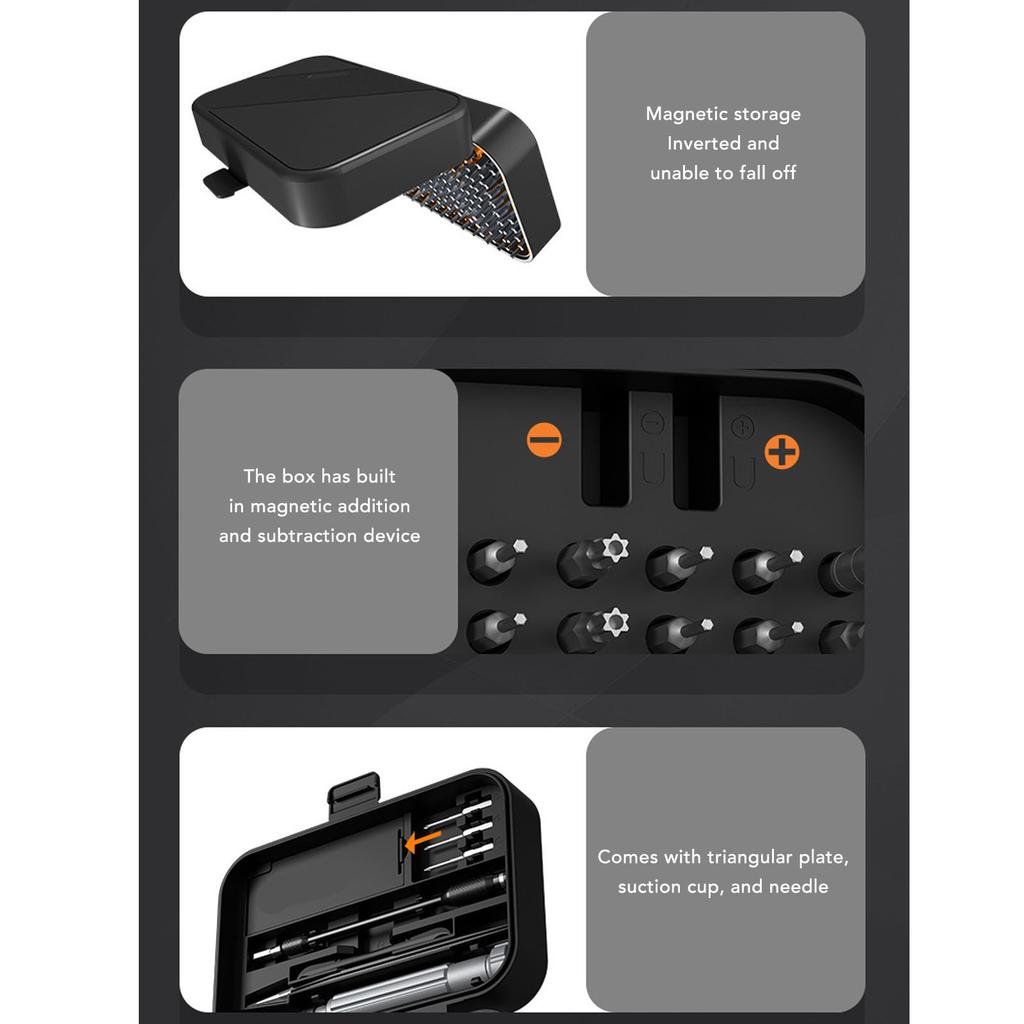 Schraubendreher-Set 150 in 1 Multifunktionales Reparaturwerkzeug-Set für Elektronikgeräte, Haushaltsgeräte, Möbel, Kleines Schraubendreher-Set