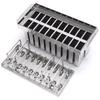 20Pcs Ice Lolly Popsicles Mould Stick Holder Home Kitchen Shop Ice Cream Maker Large Stainless Steel Ice Pop Molds Machine