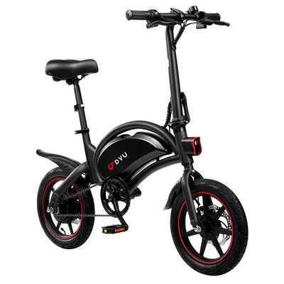 Vélo Électrique Pliant DYU D3F Pour Adulte Batterie 36V10Ah Moteur 250W Vélo Électrique Tout Terrain Pneus Tout-Terrain 14 Pouces Vélo Électrique d'Extérieur