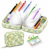 with14 Zippered Pouches Pill Pouch Organizer BPA-Free Medicine Case  Daily Travel