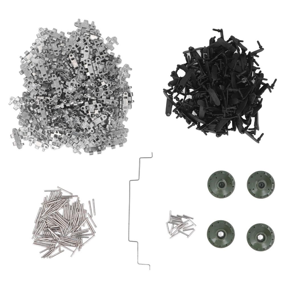 RC Tracks Spare Accessories Kit Model Tank Track Parts for WPL E-1/GAZ-71 Crawler For RC Tank