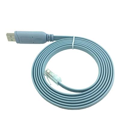 USB na RJ45 pre Cisco USB Rollover konzolový kábel Debugovacia linka pre router RJ45 konvertor prepínač USB predĺženie počítačová sieť