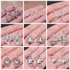 50 Styles Animal Pendant Dangle Earrings Drop Earrings Antique Silver Color Plated Unicorn Horse Elephant Snake Tiger Earrings