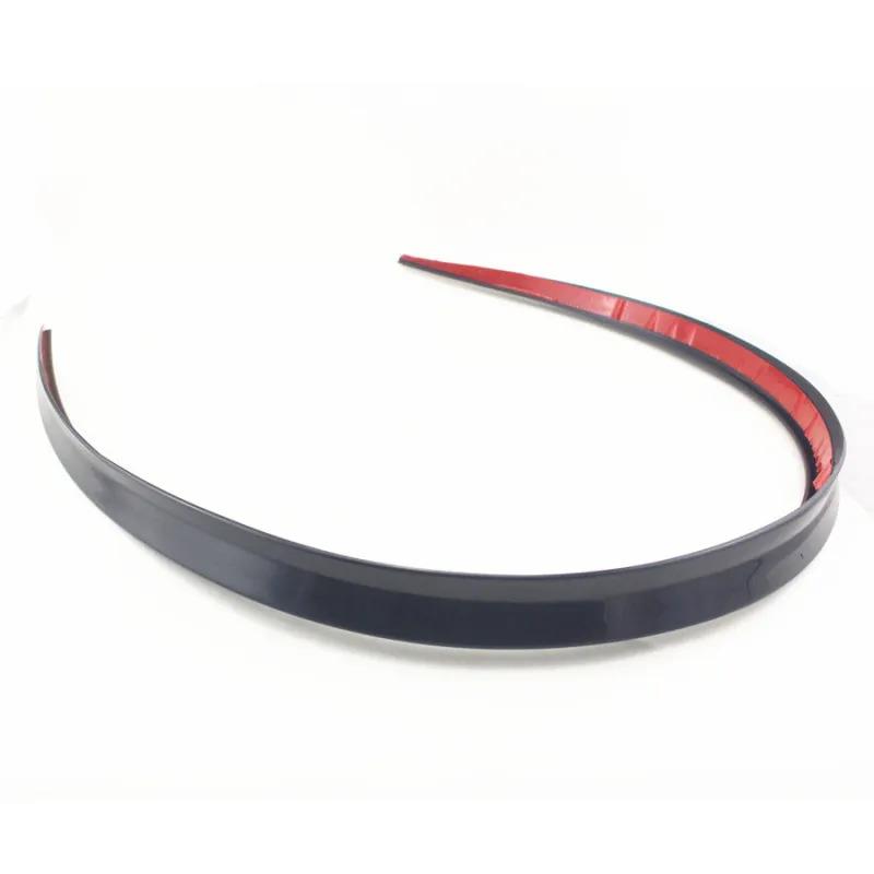 

1.2M Black Soft Car Rear Roof Trunk Spoiler Rear Wing Lip Trim Sticker
