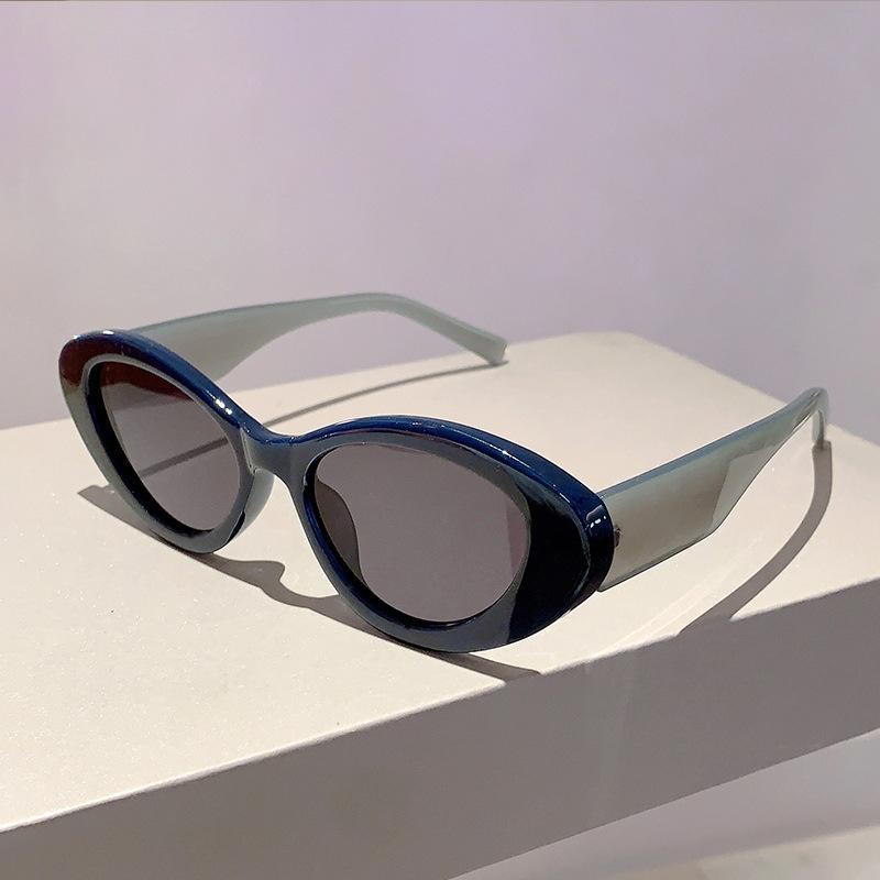 Luxury Designer Vintage Cat Eye Sunglasses Women Men Trendy Punk Jelly Sexy Eyeglasses Sun Glasses