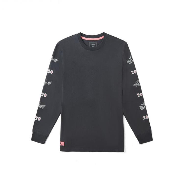 

Vans Cny Год Крысы Футболка с длинным рукавом Мужские топы Черный VN0A54IE1O7 XS