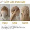 Ashely Body Wave Lace Front Wig Pink Purple Red Cosplay Wigs 26inch 13*4 Wigs Lace Front Frontal High Temperature Fibers Hair