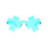 Personalized Frameless Four-Leaf Clover Glasses Fashion Frameless Sunglasses Trend Candy Color